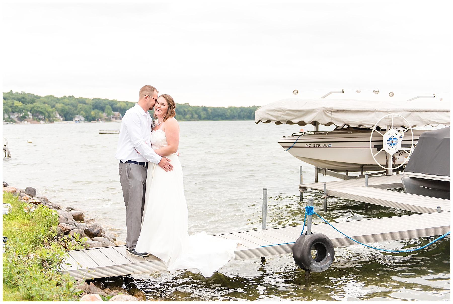 Lake James Indiana Wedding