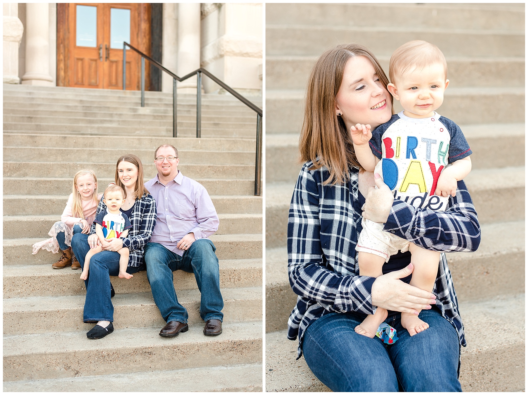 Downtown Evansville One Year Session