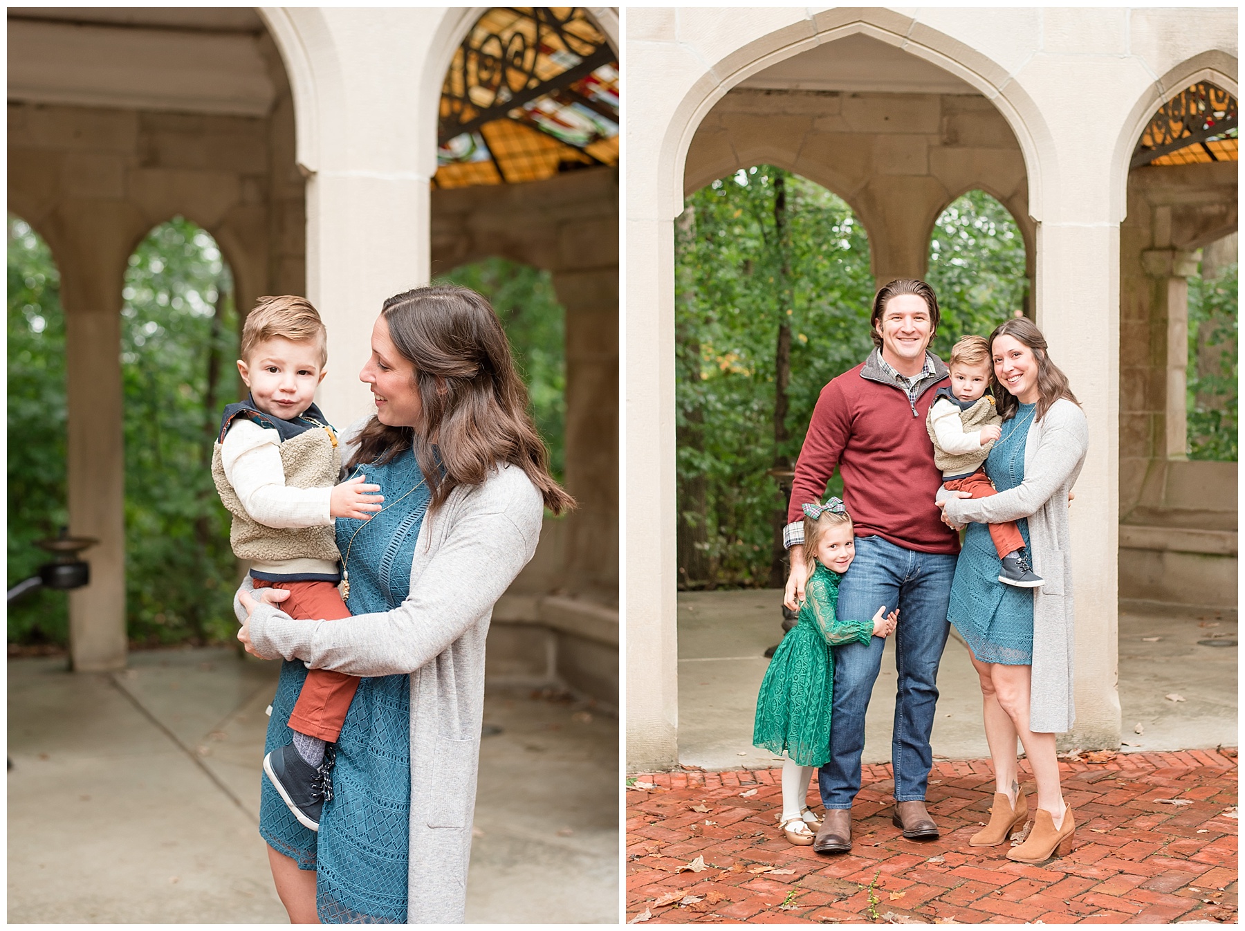 Rose Well House Family Session
