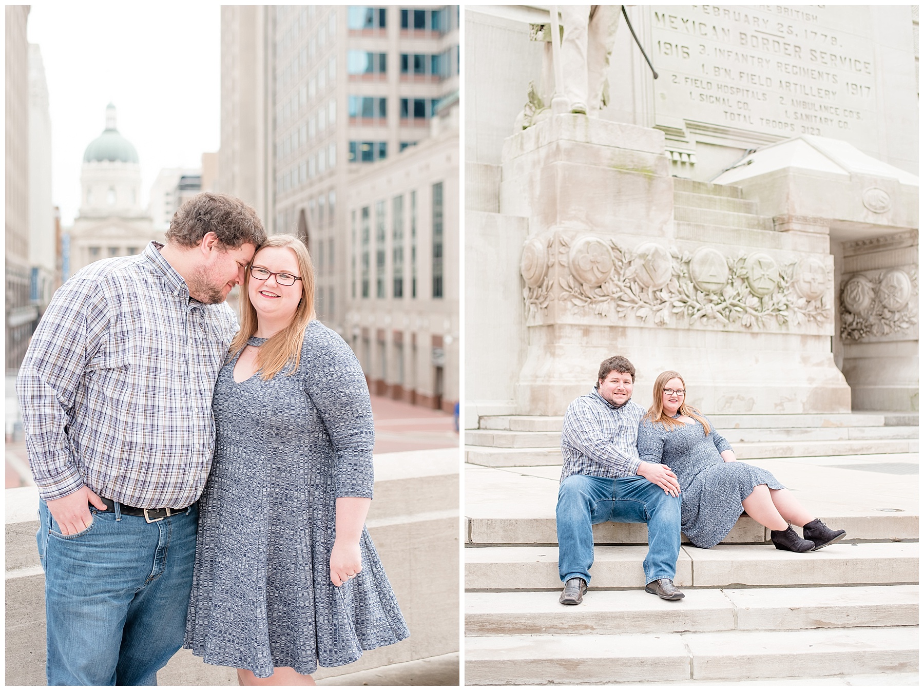 Engagement Session in Downtown Indianapolis