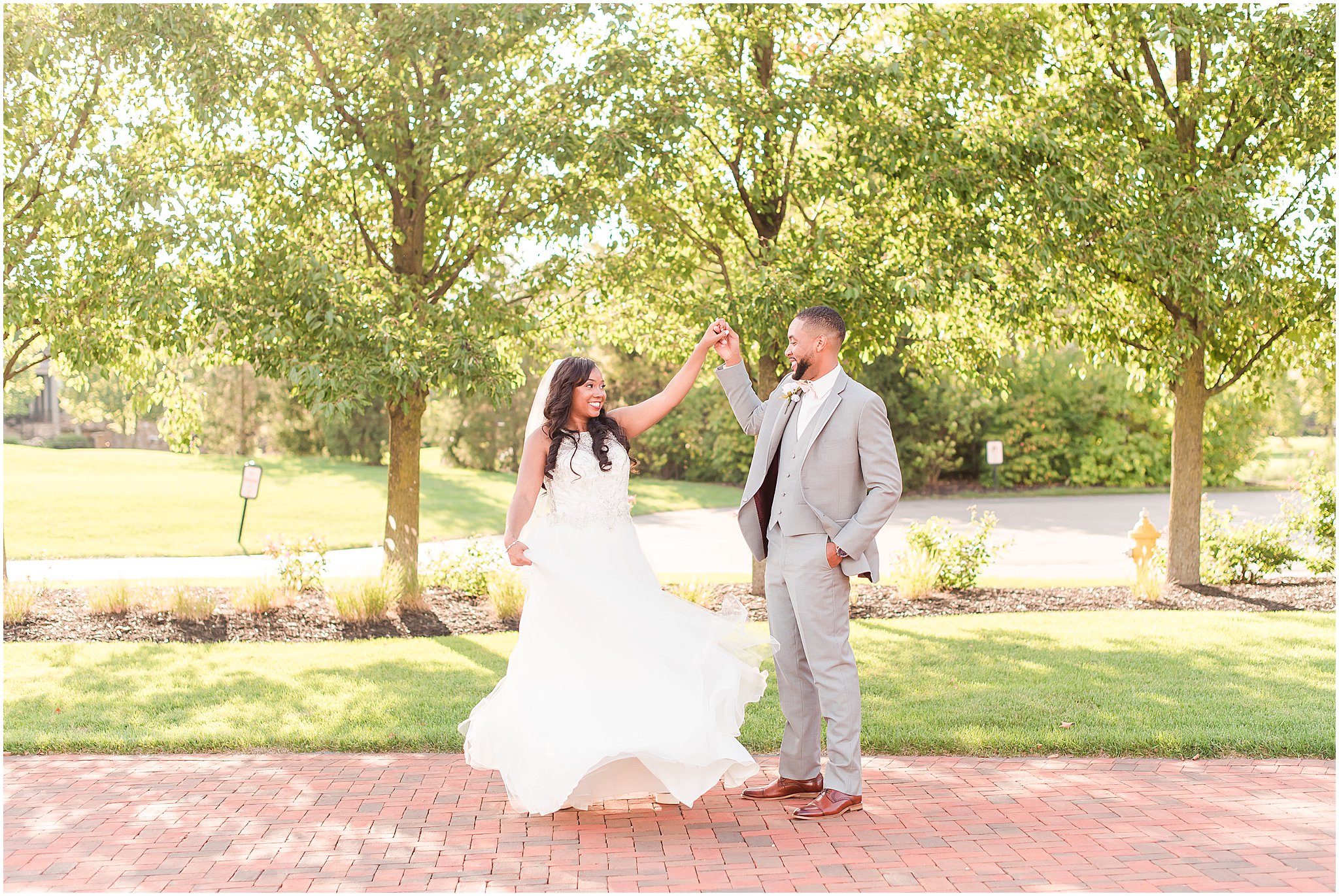 Bride and groom portraits at Pinnacle Golf Club | Courtney Carney Photography
