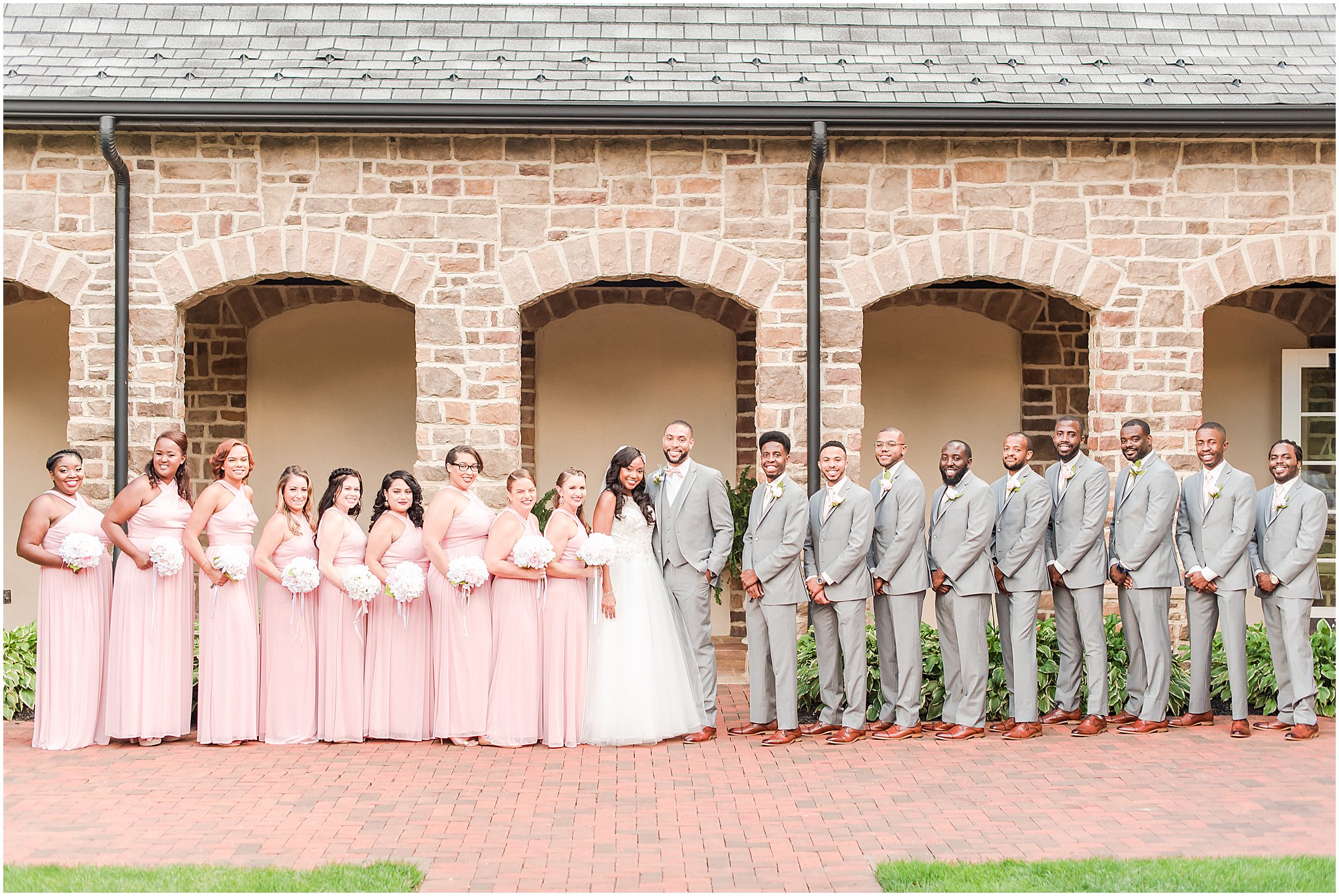 Bridal party portraits at Pinnacle Golf Club | Courtney Carney Photography