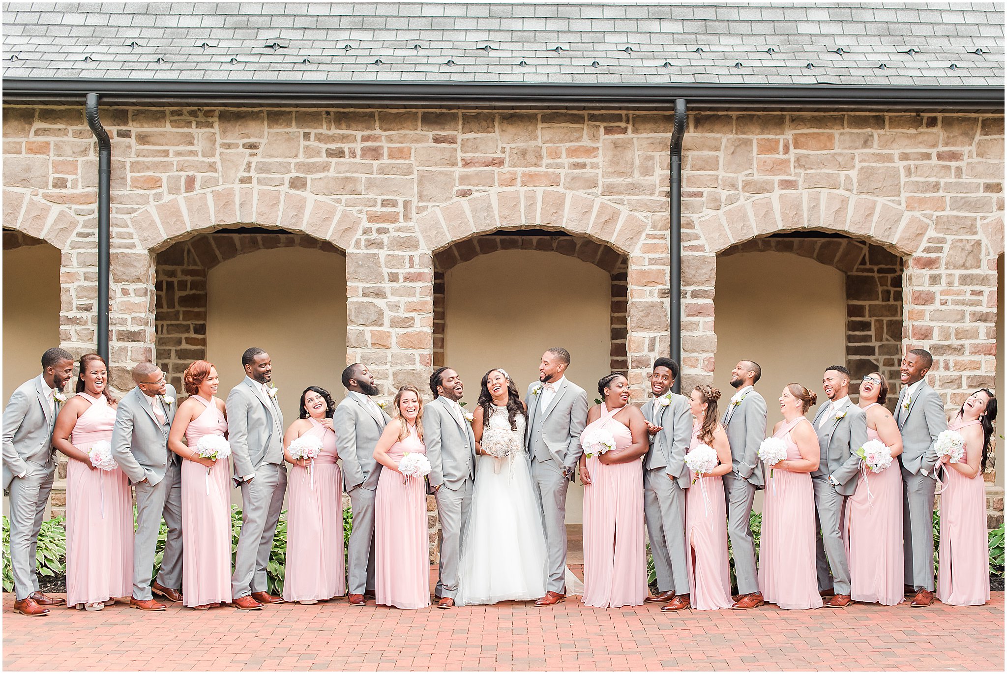 Bridal party portraits at Pinnacle Golf Club | Courtney Carney Photography