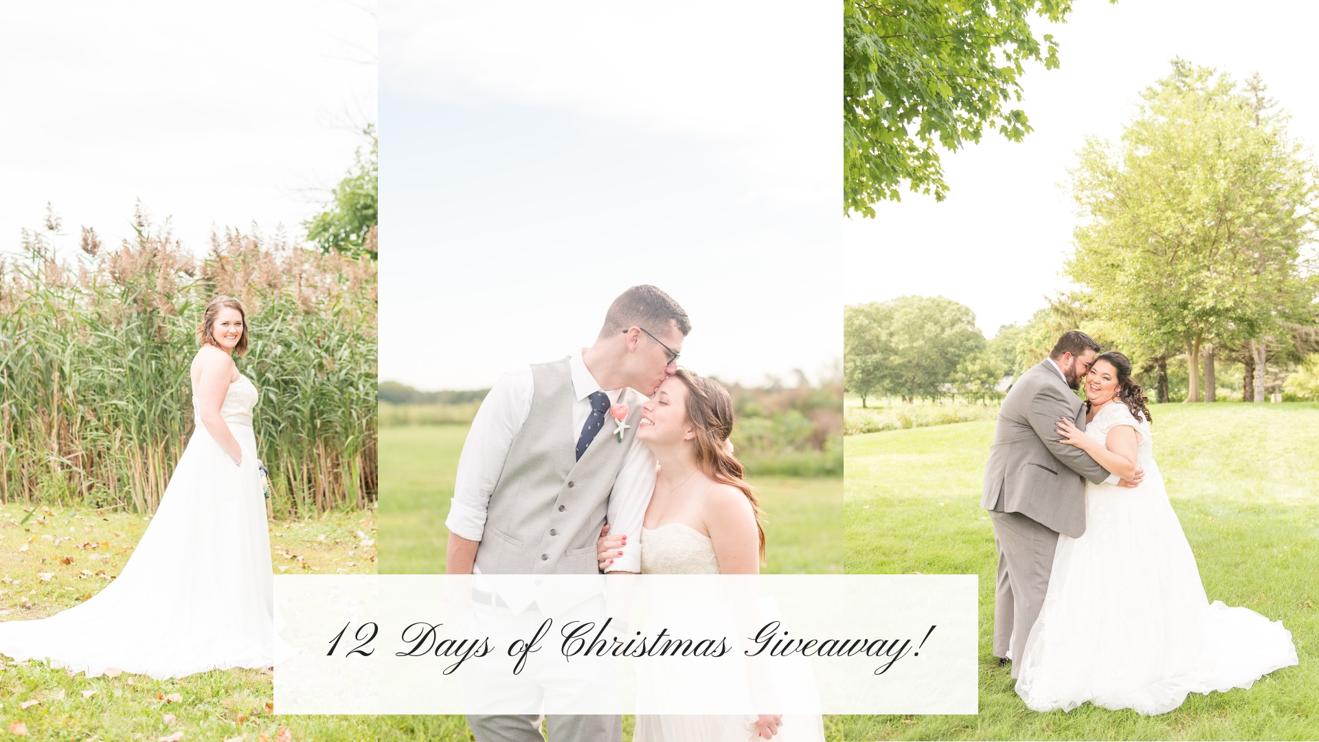 12 Days of Christmas Giveaway | $300 off a wedding collection