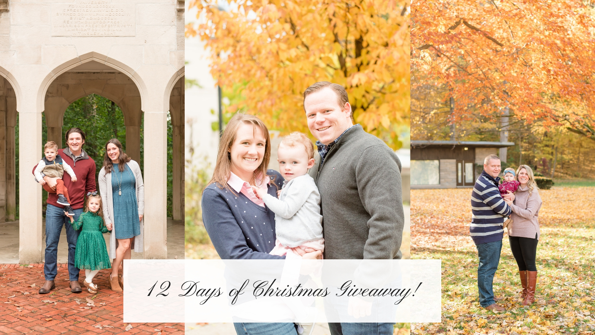 12 Days of Christmas Giveaways | Free Family Photo Session