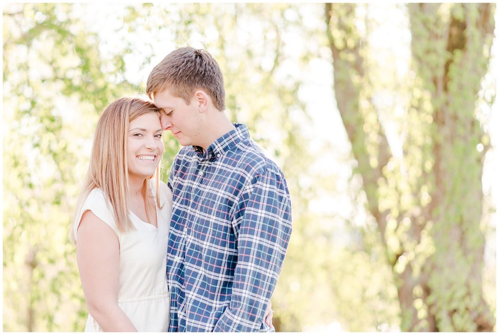 Alms Park Engagement | Ellie + Garrett | Courtney Carney Photography