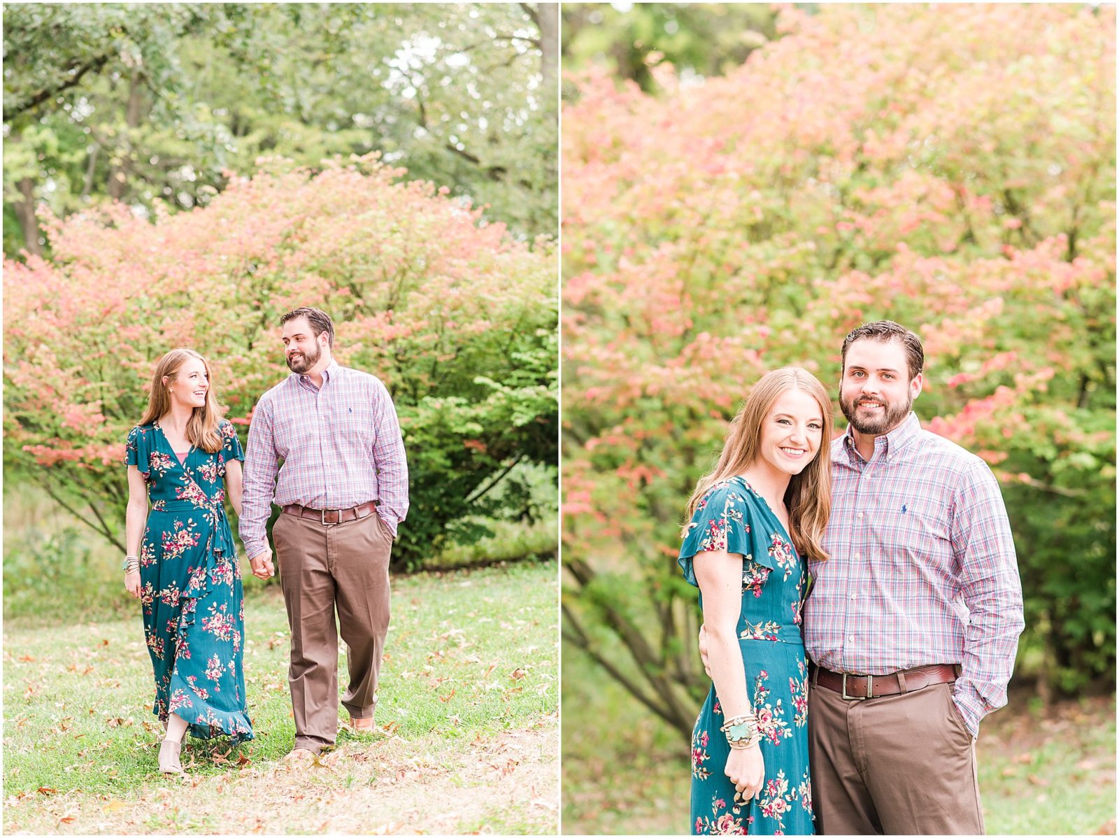 Bre + Austin Coxhall Gardens Engagement Session