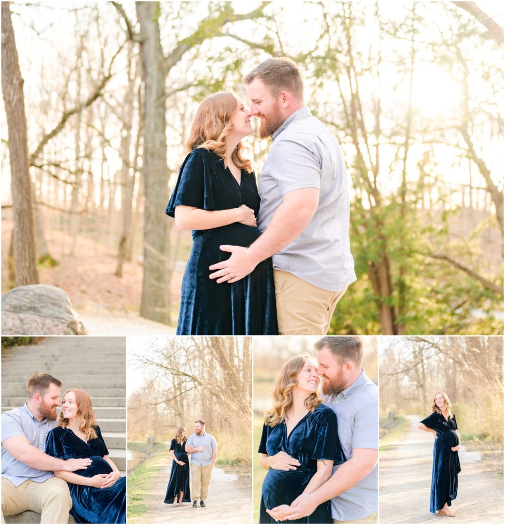 Holcomb Gardens maternity session