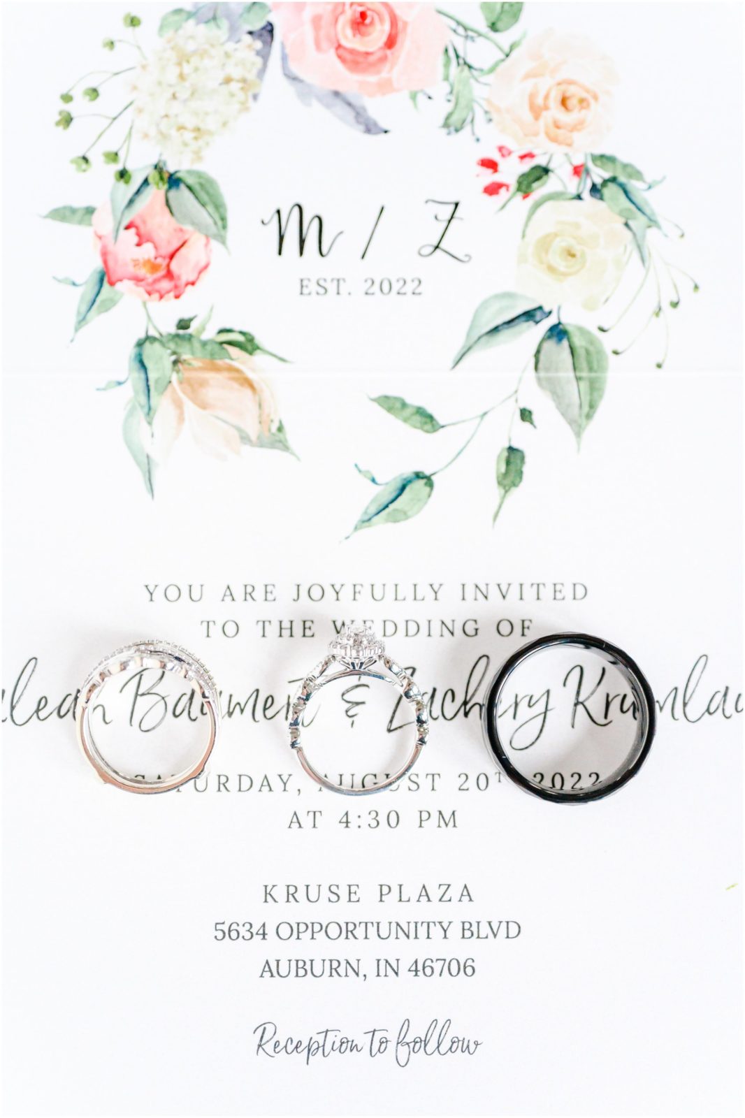 Bridal details Kruse Plaza wedding