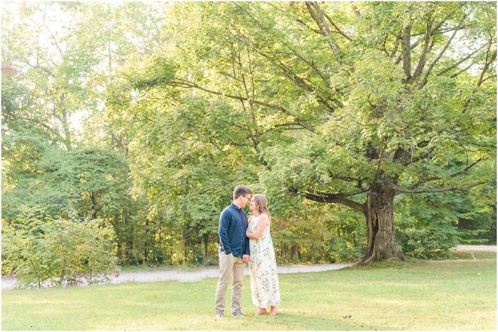 Brown County State Park engagement photos