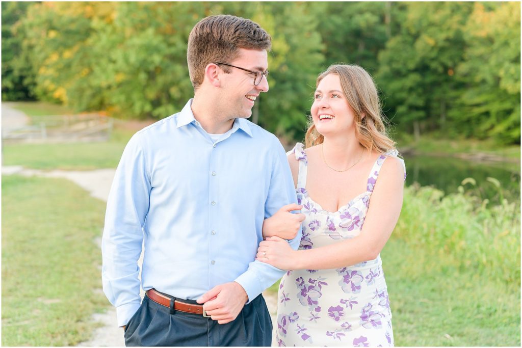 Brown County State Park engagement photos