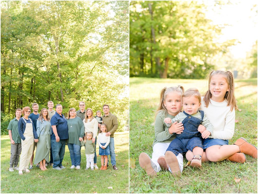Eagle Creek State Park family session