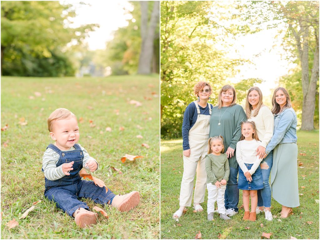 Eagle Creek State Park family session
