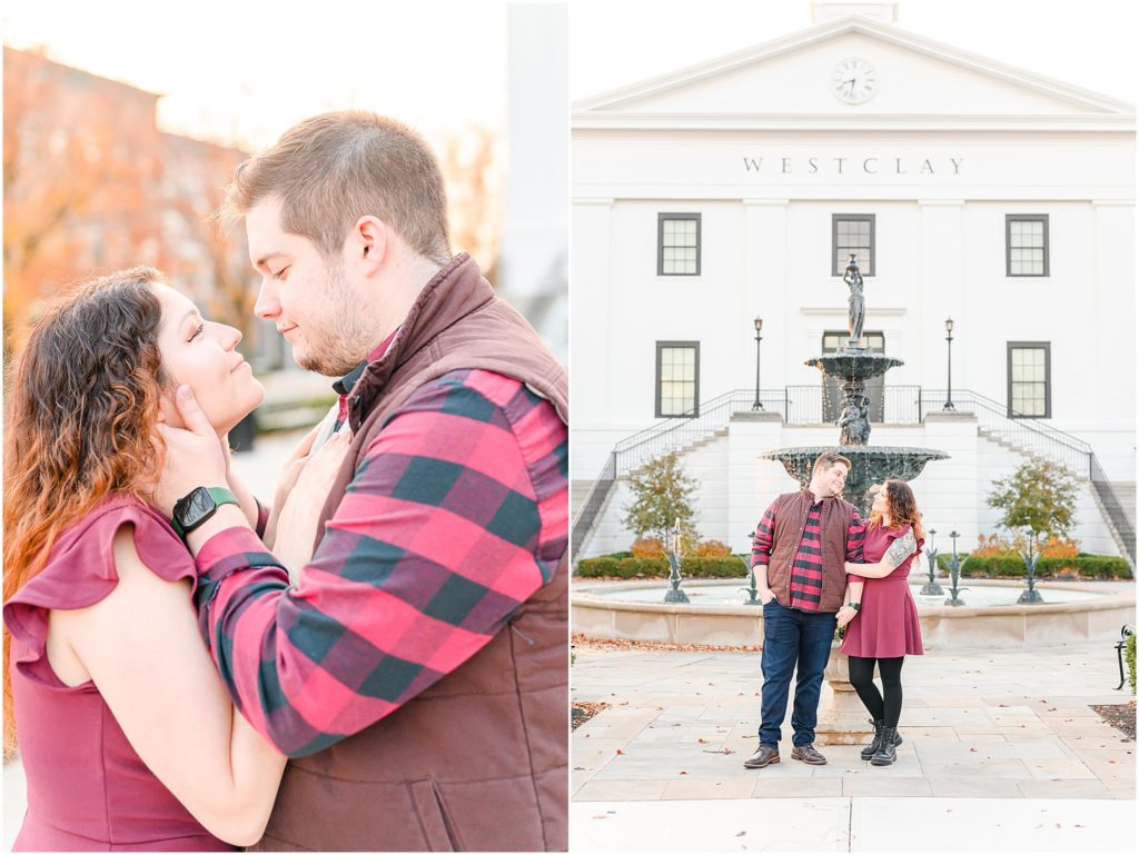 Village of West Clay engagement session