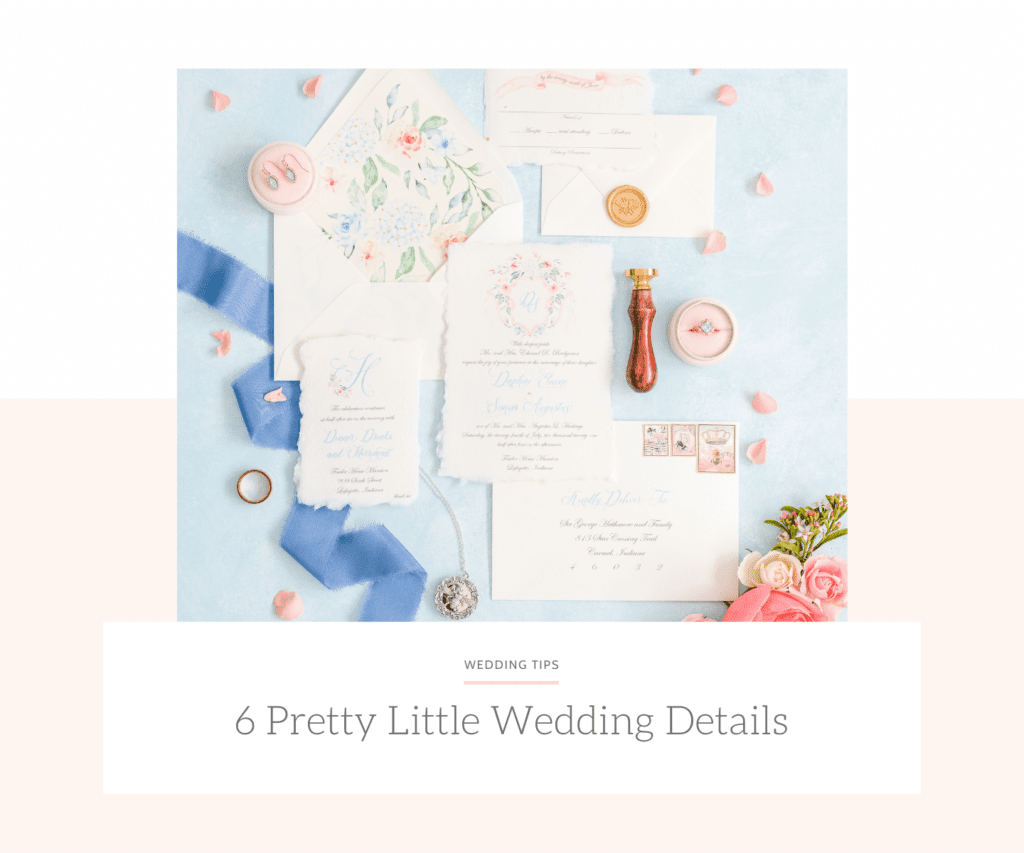 Wedding Details For Your Big Day