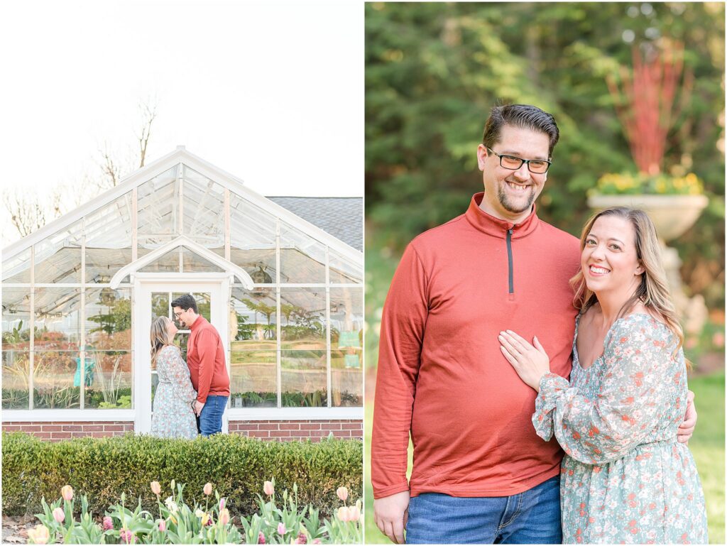 Newfields engagement session