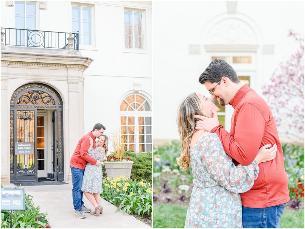 Newfields engagement session