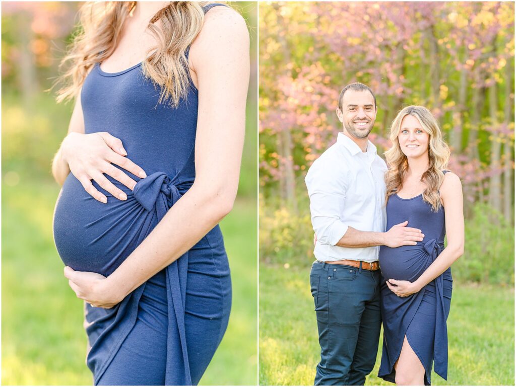 Maternity pictures at Fort Harrison State Park
