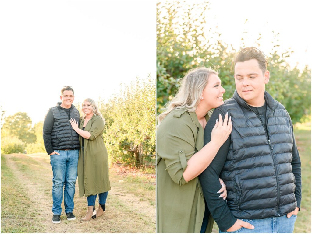 Anderson Orchard engagement session