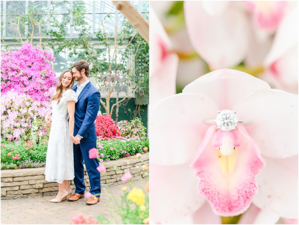 Garfield Park Conservatory engagement session