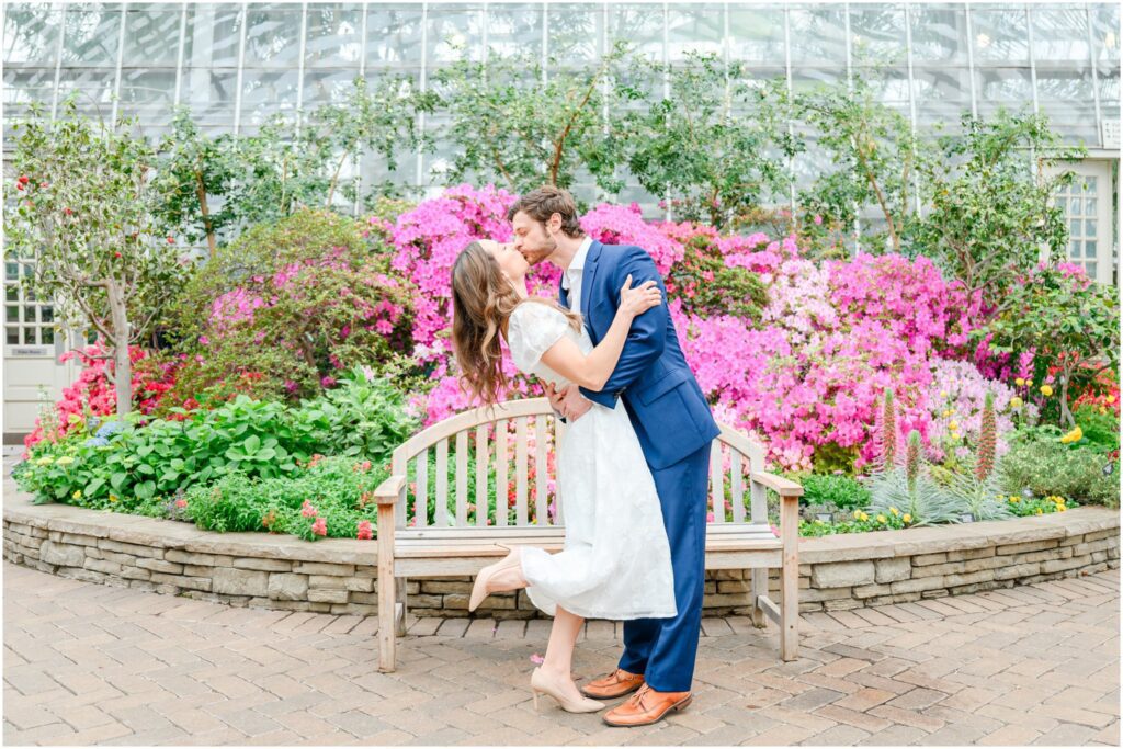 Garfield Park Conservatory engagement session
