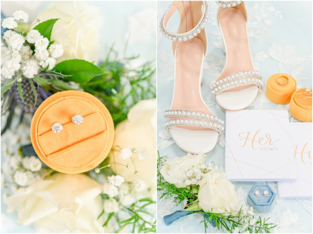 Wedding details Avon Gardens wedding