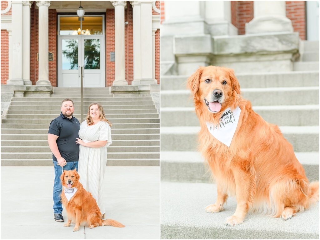 Franklin Historic District engagement photos