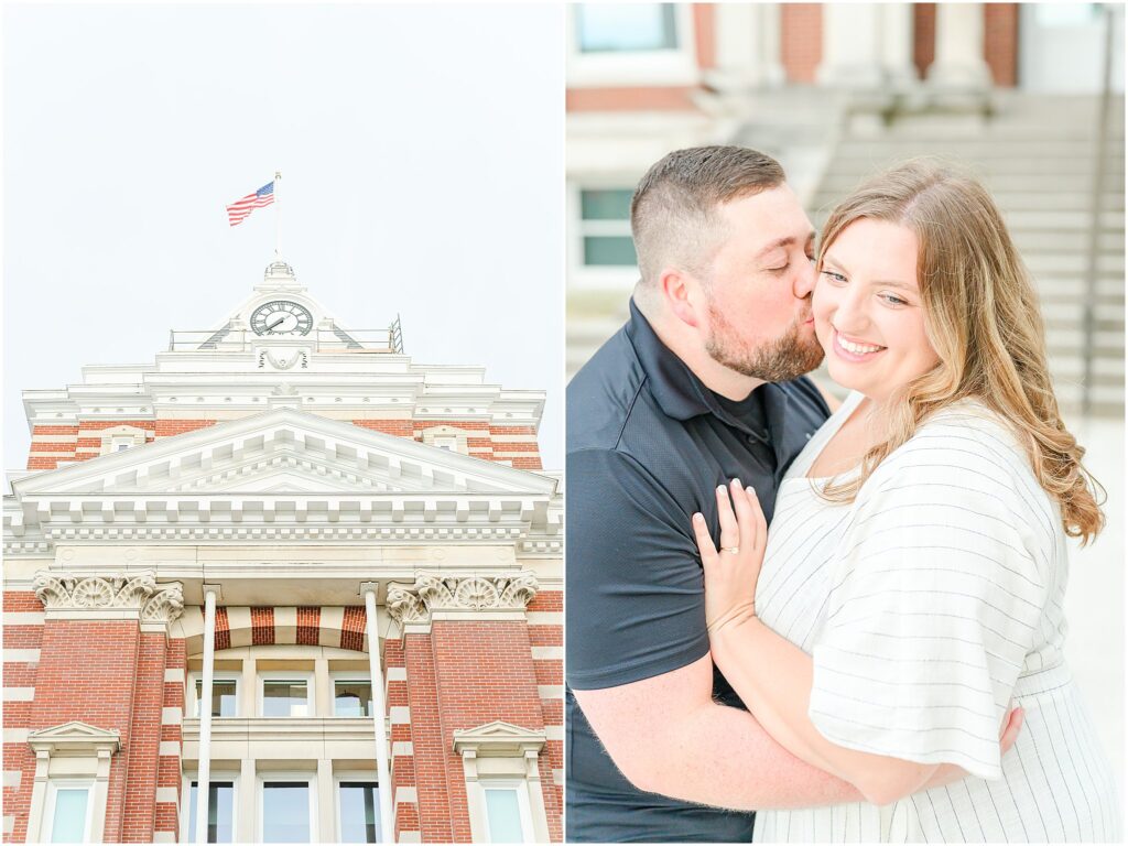 Franklin Historic District engagement photos