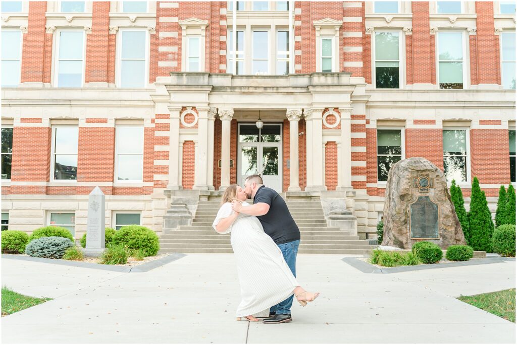 Franklin Historic District engagement photos