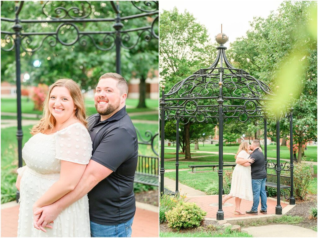 Franklin Historic District engagement photos