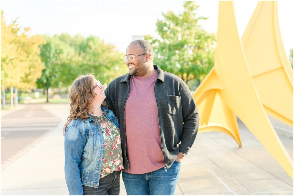 White River State Park anniversary session
