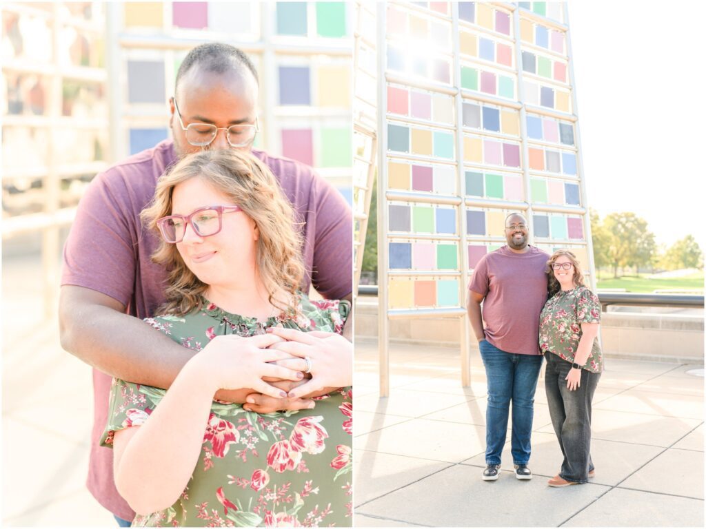 White River State Park anniversary session
