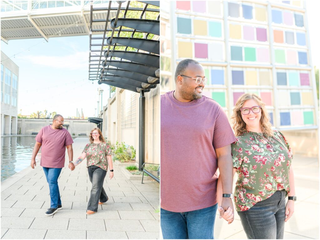 White River State Park anniversary session