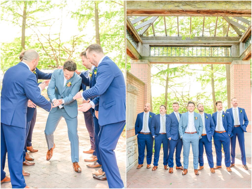 Wedding party photos