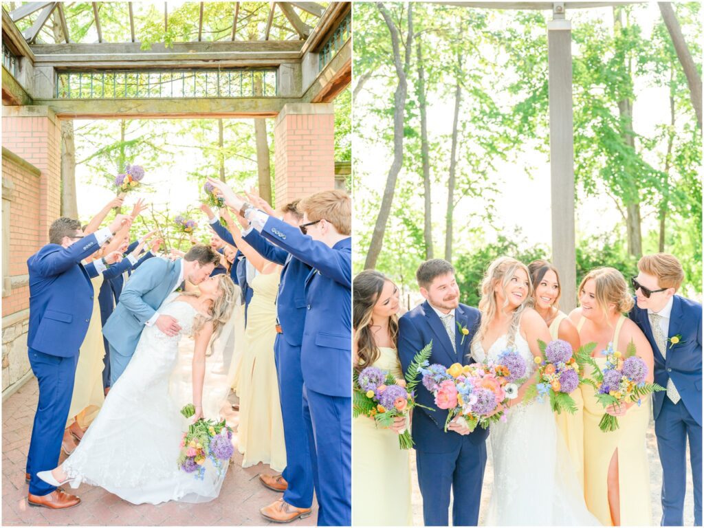 Wedding party photos