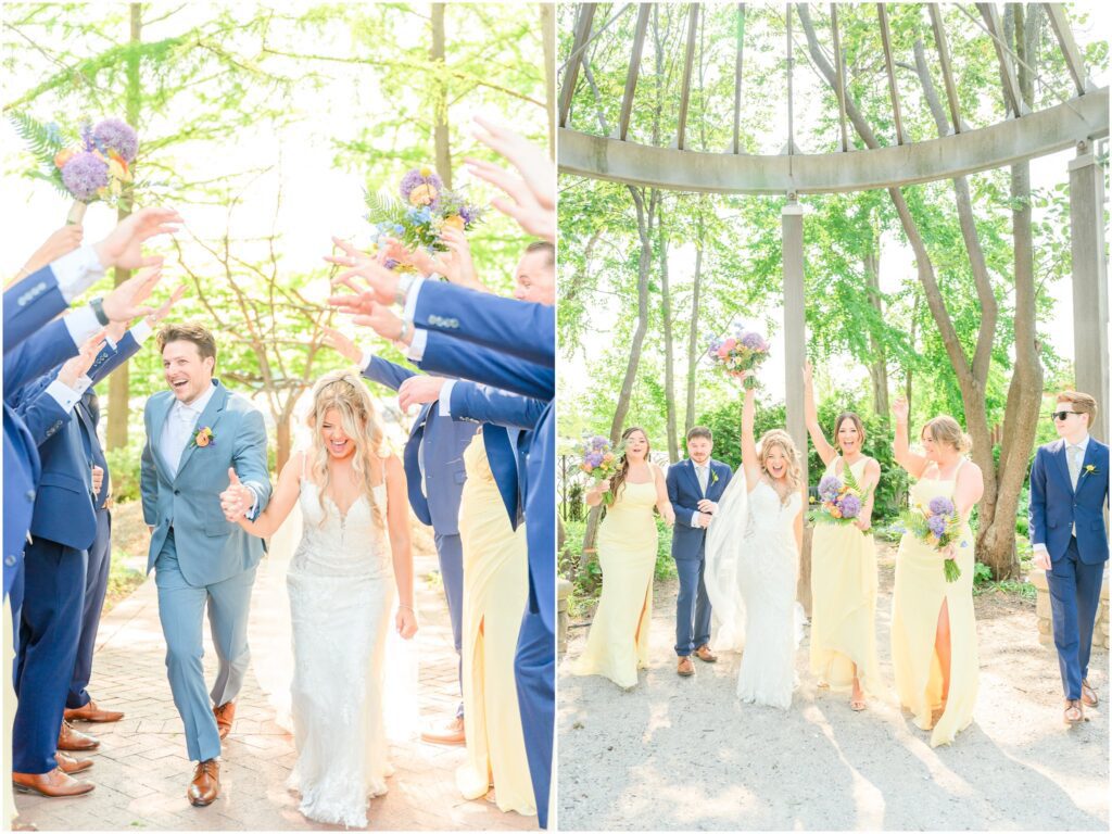 Wedding party photos