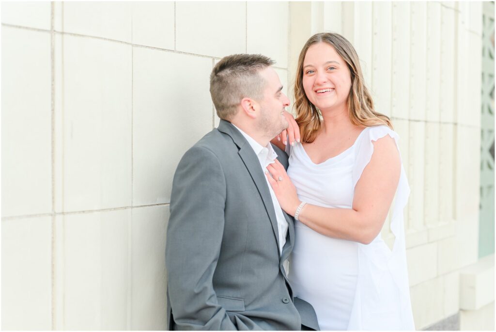 Bottleworks Hotel engagement photos