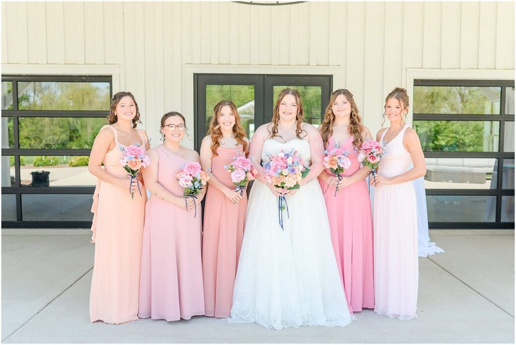 Wedding party photos at The Sixpence