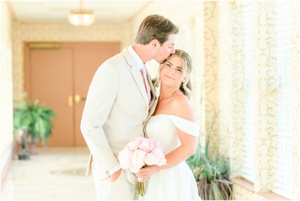 Bride and groom photos French Lick Resort elopement