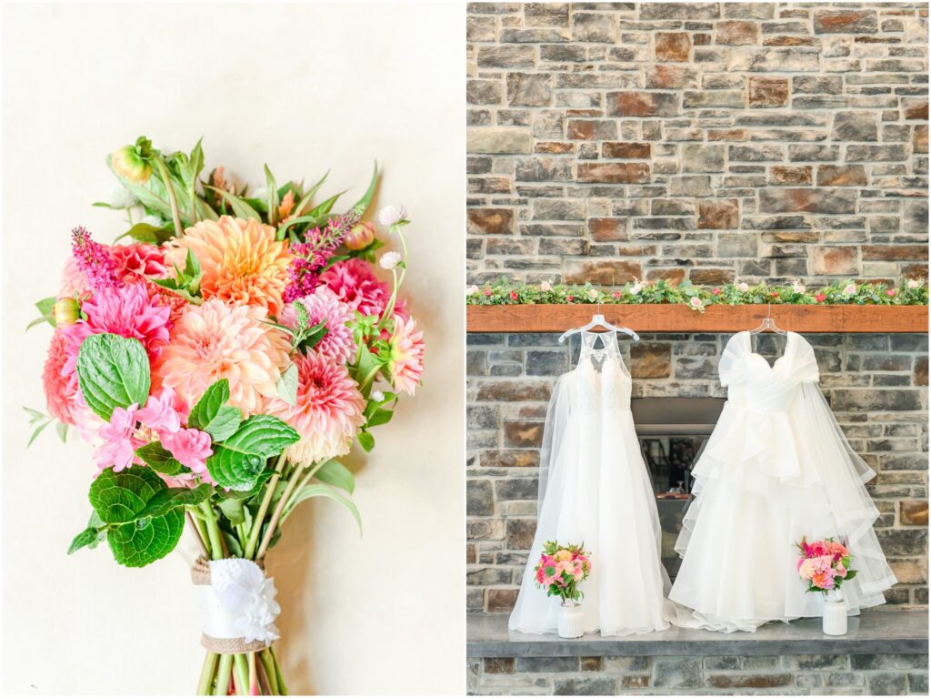 Wedding detail flatlays Owl Ridge Wedding