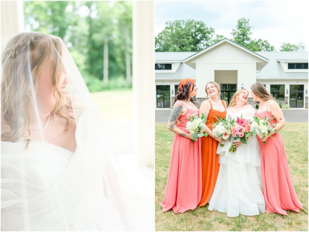 Bridal portraits Owl Ridge Wedding