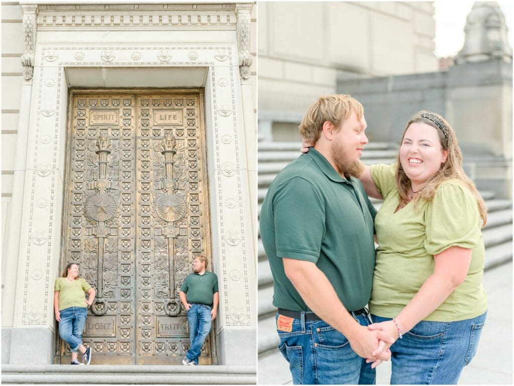 Indiana War Memorial Engagement Photos