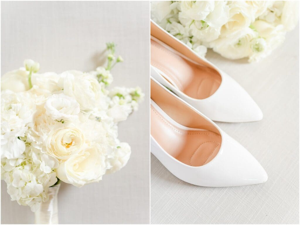 Classic bridal details from an Industry Indianapolis wedding