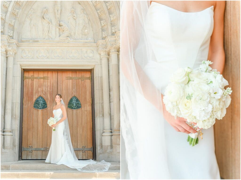Bridal portraits Industry Indianapolis wedding