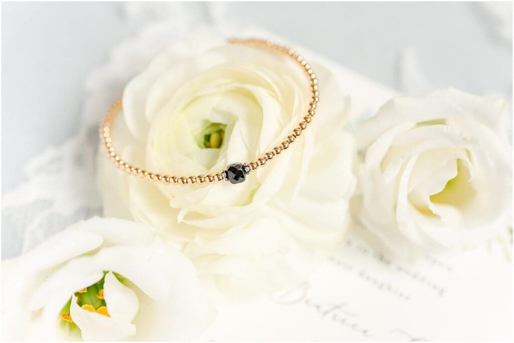 Bridal details from a romantic White Willow Farms wedding